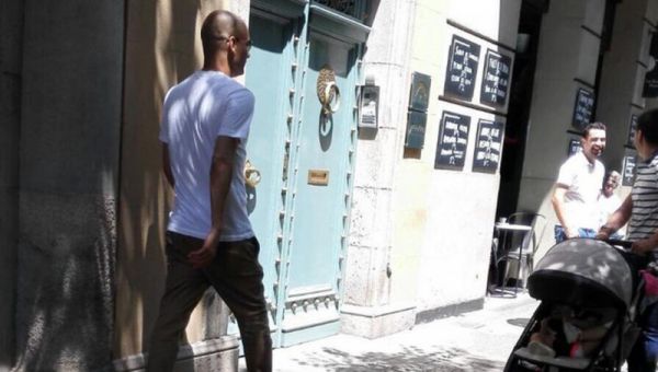  ملاقات جالب گواردیولا و ژاوی در بارسلونا  عکس