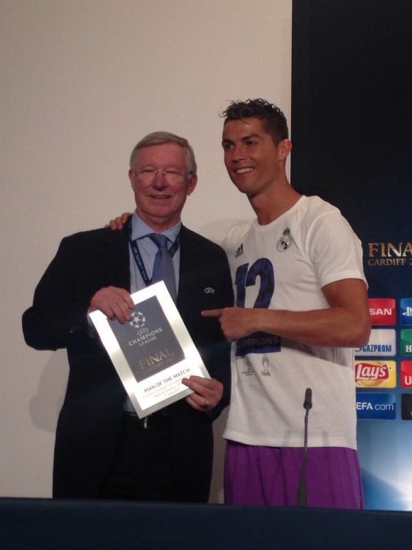  شب رویایی رونالدو تکمیل شد  عکس