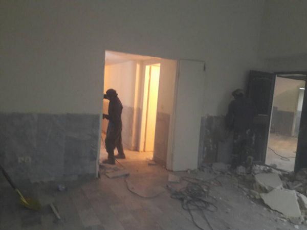  بازسازی رختکن های ورزشگاه تختی جم عکس