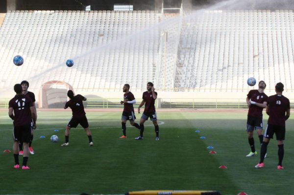  گزارش سومین تمرین ملی‌پوشان تحت تدابیر امنیتی