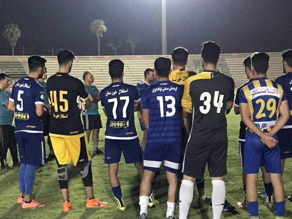  کعبی و شیخ‌ویسی در تمرینات استقلال خوزستان عکس