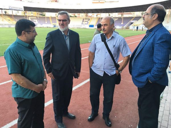 مهمان ویژه دیدار دوستانه سیاهجامگان و گسترش