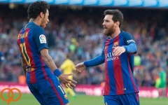 نیمار از تمدید قرارداد مسی خیلی خوشحالم