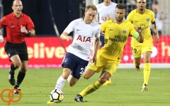  شکست 2-4 پاریسن ژرمن مقابل تاتنهام در شب فاجعه بار تراپ