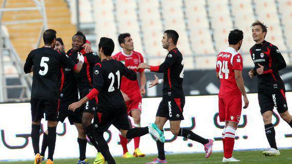  آخرین برد فولاد در آزادی برابر پرسپولیس  عکس