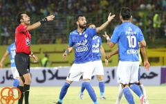 عکس نوشت پایان روزهای دور از فوتبال روزبه چشمی