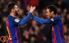  خداحافظی مسی با نیمار؛ آرزوی موفقیت در مقطع جدید زندگی