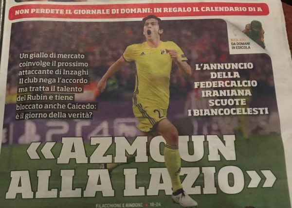  آزمون به قراردادش با روبین کازان پایبند است