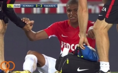  مصدومیت امباپه از ناحیه زانو در اولین بازی فصل موناکو