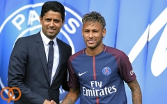 رییس پاریسن ژرمن از همکاری بارسلونا در جریان انتقال نیمار قدردانی می کنم