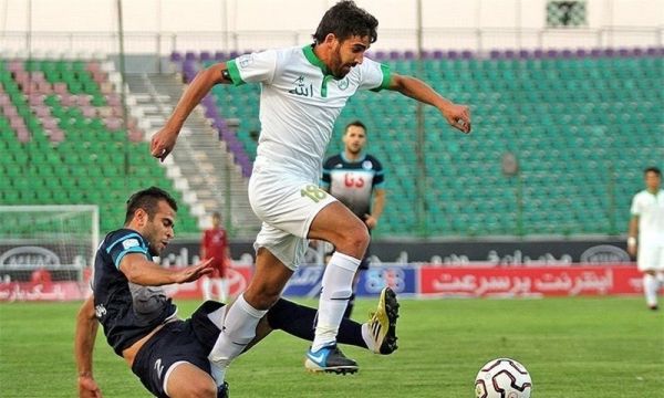  پیکان 0 - ذوب آهن 0؛ بدون گل با یک تلفات