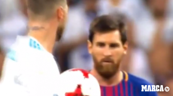  توهین شدید لیونل مسی به کاپیتان رئال مادرید عکس