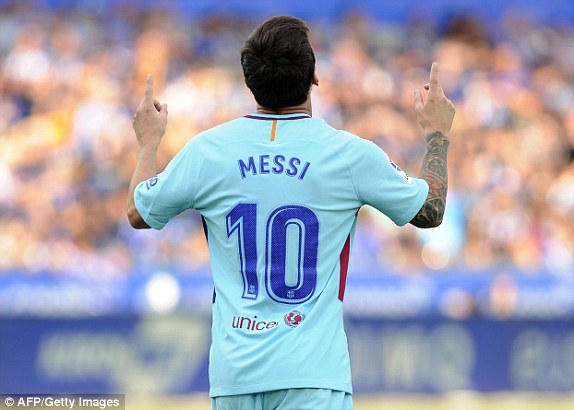  آلاوس 0-2 بارسلونا؛ مسی فقط هت تریک نکرد