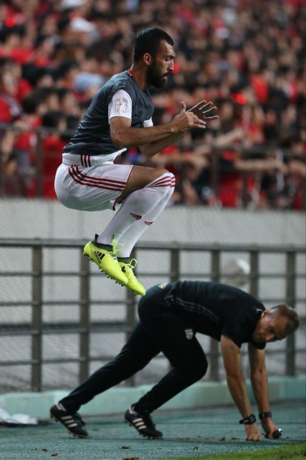 روزبه چشمی و تجربه ی اولین بازی ملی