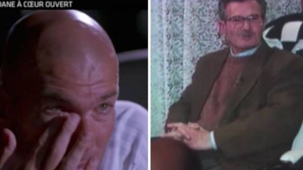  بغض زیدان در تلویزیون فرانسه شکسته شد  عکس