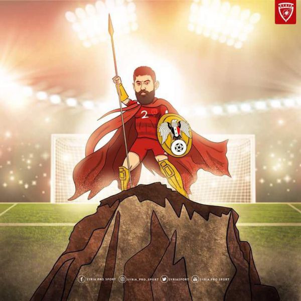  سوریه با گلادیاتور و توپخانه گلزنی در ورزشگاه آزادی