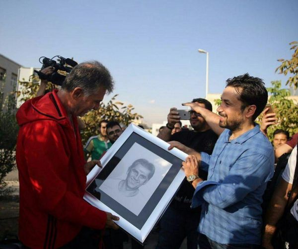  یک اثری هنری دیگر برای سرمربی تیم ملی