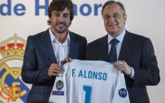  فرناندو آلونسو پس از عضویت افتخاری در رئال مادرید  به دنیا آمده ایم تا هوادار این تیم باشیم