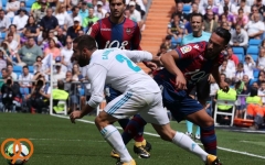  رئال مادرید ۱ - ۱ لوانته؛ دومین تساوی خانگی پیاپی سفیدپوشان ده نفره