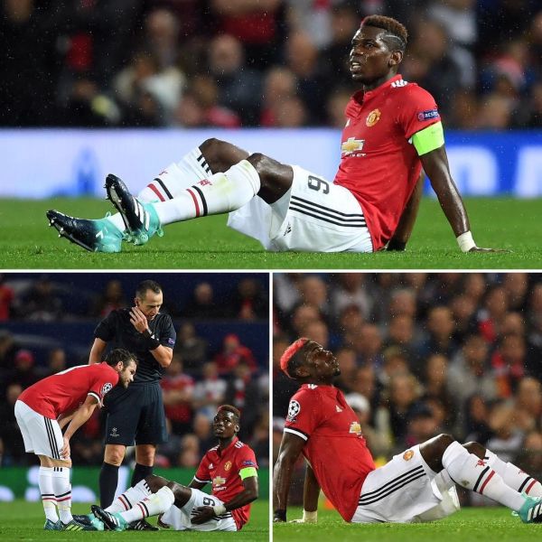 ستاره منچستریونایتد مصدوم شد عکس