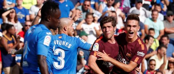 ختافه 1 - 2 بارسا؛ بازگشت با تعویضهای طلایی والورده