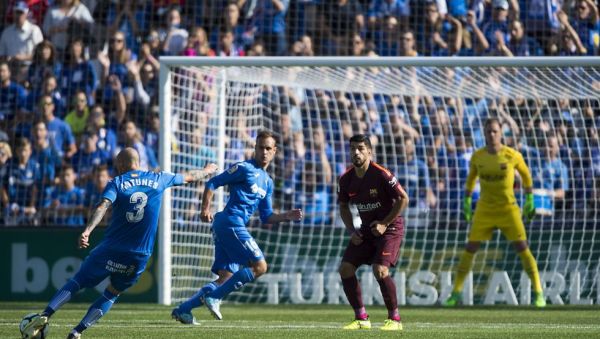 تراشتگن و عجیب ترین دیوار دفاعی لالیگا عکس