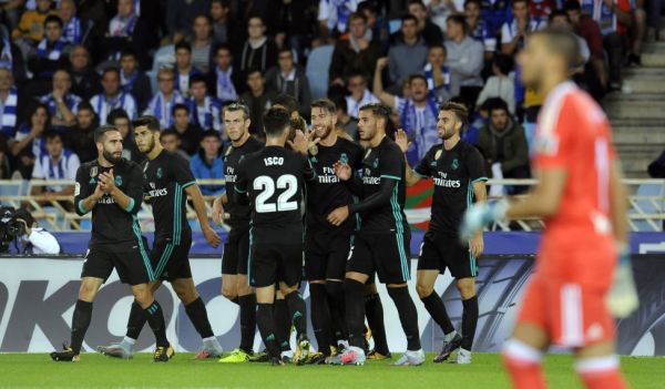 سوسیداد 1-3 رئال مادرید دوباره پیروزی