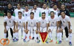  تیم ملی فوتسال مردان ایران با 16 گل تاهیتی را شکست داد