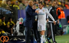 کنفرانس خبری زیدان بعد از بازی با دورتموند خیره کننده بودیم؛ مصدومیت بیل جدی نیست