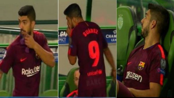 دلیل عصبانیت لوئیس سوارز از سرمربی بارسا عکس