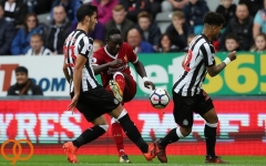  نیوکاسل 1-1 لیورپول؛ قرمزها روی نوار تساوی