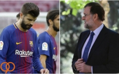 حمله تند پیکه به نخست وزیر اسپانیا او بدون سواد انگلیسی، به سراسر دنیا سفر می کند