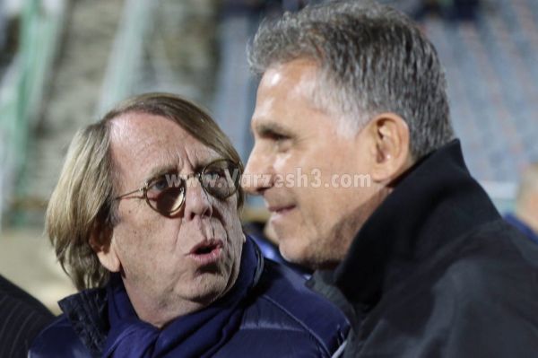 ضربه غافلگیرکنندهی کیروش به کلود له روی عکس