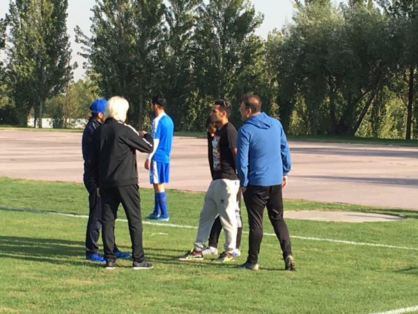 جلسه مصدومان استقلال با شفر عکس