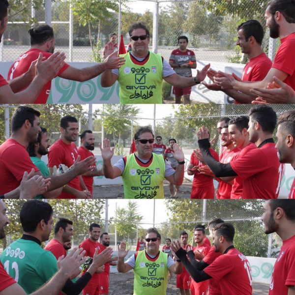  استقبال ویژه از برزیلی محبوب ساحلی عکس