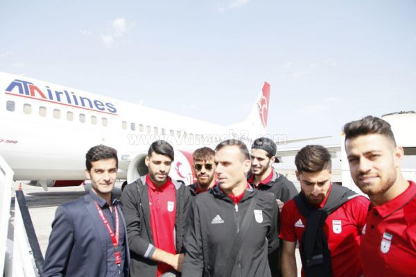  پرواز ملی‌پوشان به سوی کازان  عکس