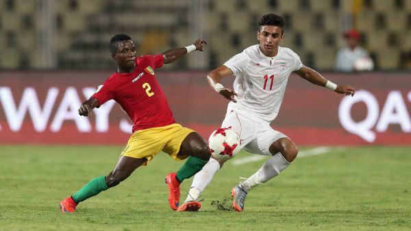  تساوی کاستاریکا و گینه به نفع نوجوانان ایران