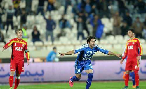  غیبت بهترین گلزن استقلال برابر فولاد