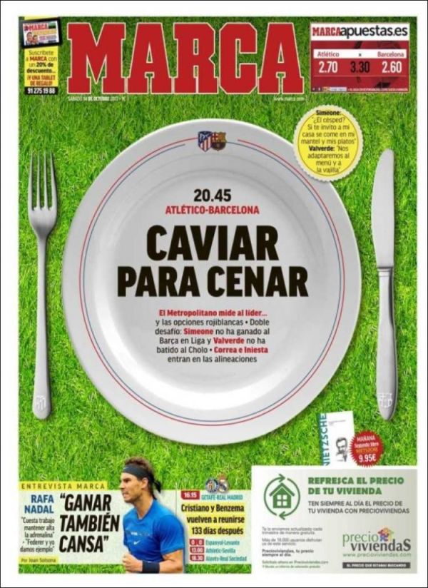  فوتبال اسپانیا تحت تاثیر اتلتیکو-بارسلونا  عکس