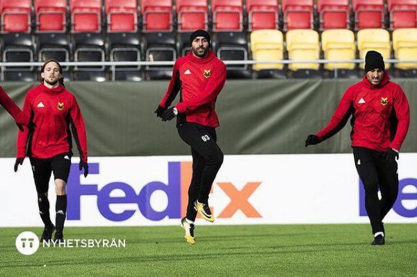  قدوس آماده بازی در لیگ اروپا عکس