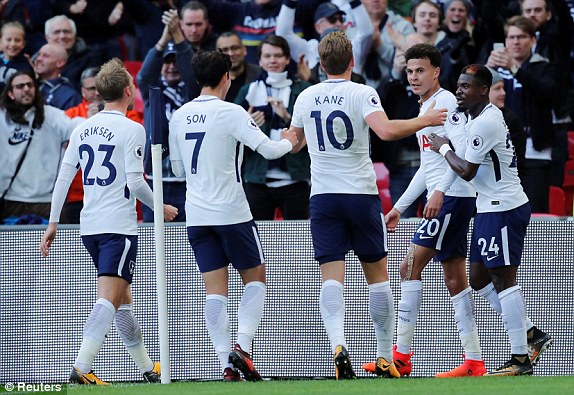 تاتنهام 4 - 1 لیورپول؛ آتش بازی در ویمبلی