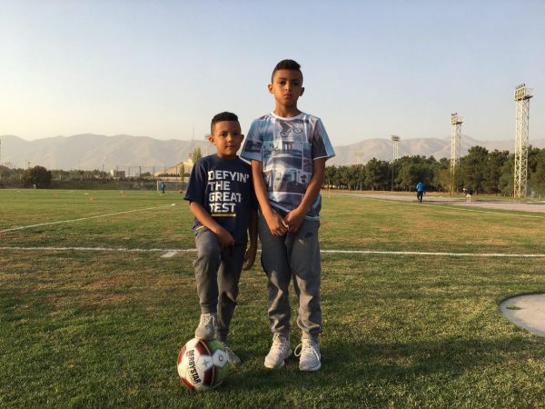 فرزندان میک در تمرین استقلال عکس