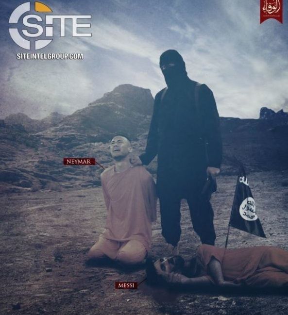  نیمار؛ هدف جدید گروهک تروریستی داعش  عکس