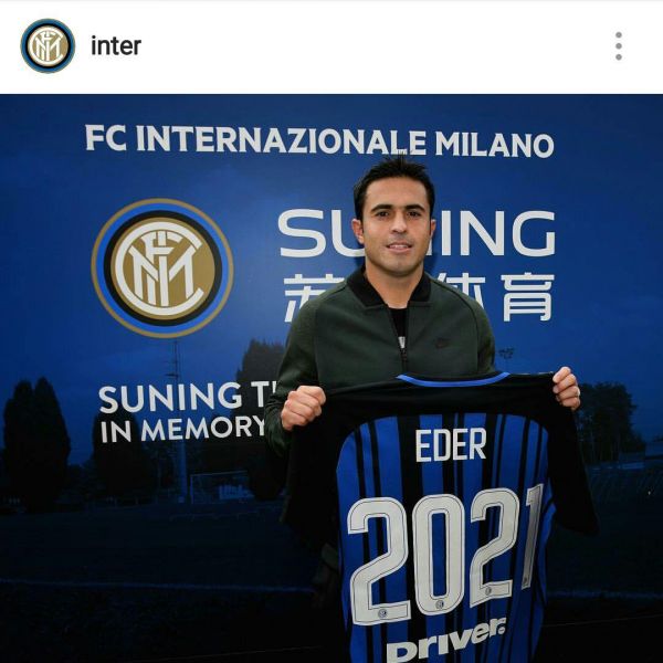 رسمی تمدید قرارداد ادر با اینترمیلان عکس