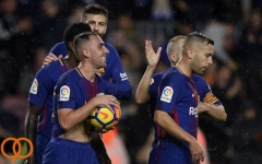  بارسلونا ۲ - ۱ سویا؛ سه امتیاز شیرین با درخشش آلکاسر