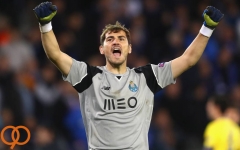  کاسیاس برنده جایزه پا طلایی در سال 2017 شد