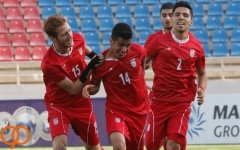  مقدماتی جوانان آسیا  گلباران ایران مقابل فلسطین در باران کارت قرمز  شاگردان پورغلامی امیدوار به صعود