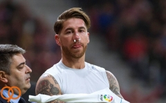  بینی سرخیو راموس شکست