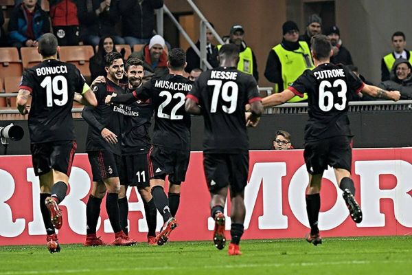  صعود مقتدرانه میلان در لیگ اروپا