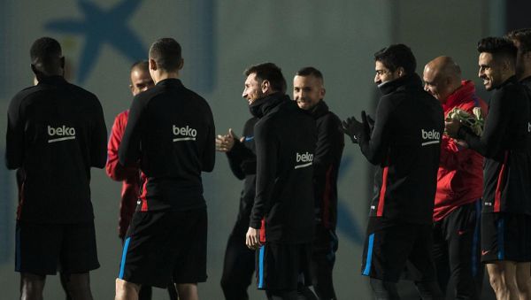  واکنش ستاره های بارسا به تمدید قرارداد مسی  عکس